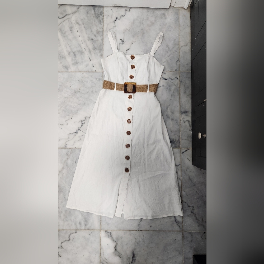 Summer linen dress
